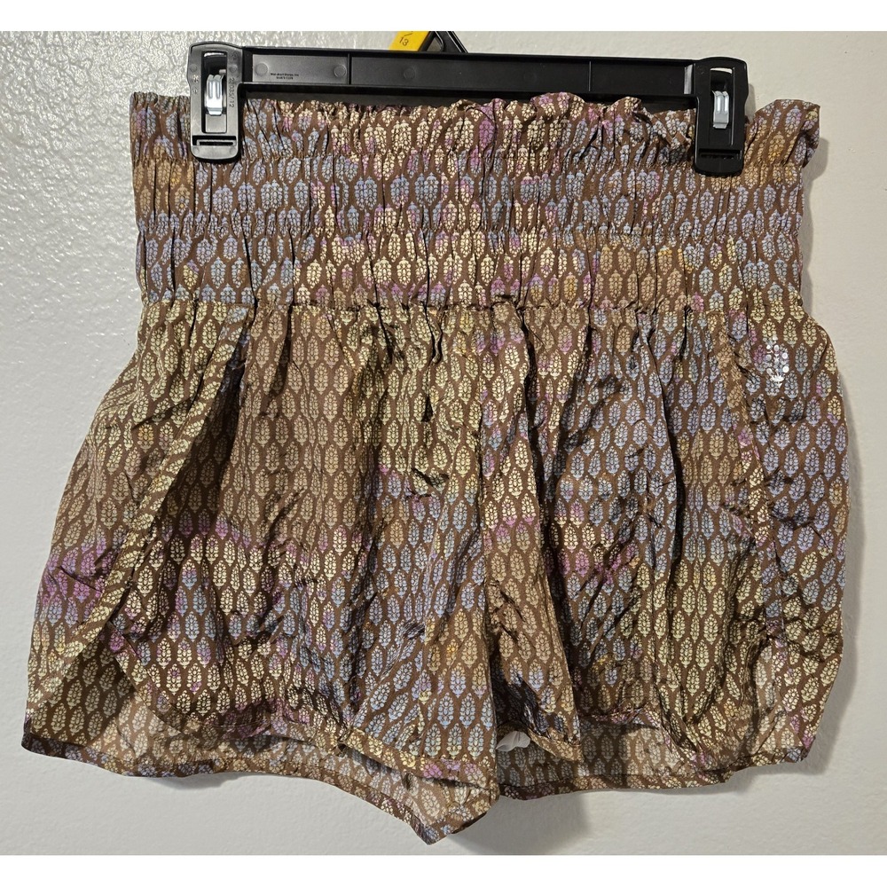 Free People Movement The Way Home Shorts With Liner High Waisted Size Large